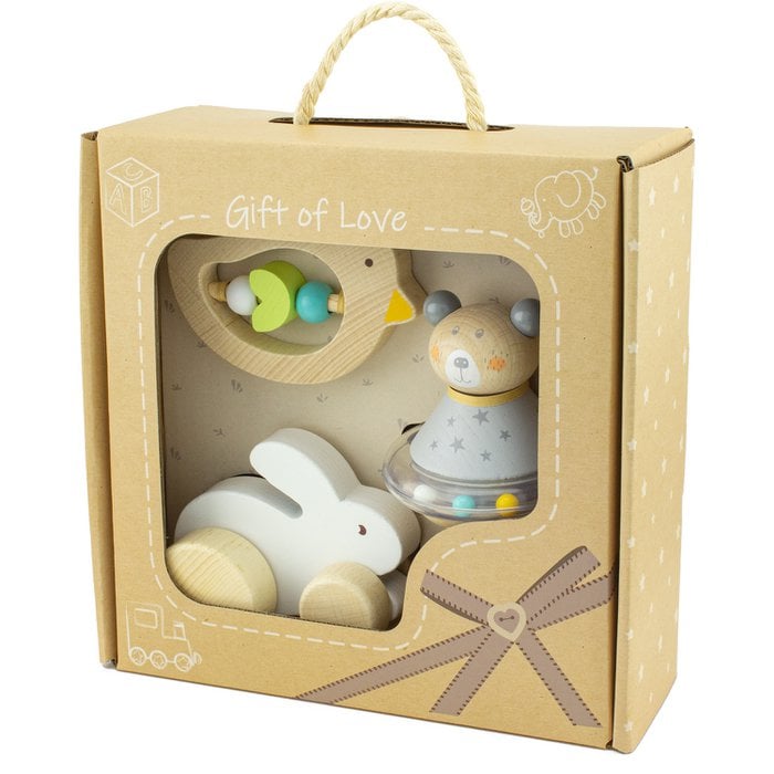 Houten Babyspeelset speelgoed
