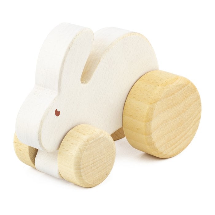 Houten Babyspeelset – Konijn, Vogel & Beertje babyspeelgoed