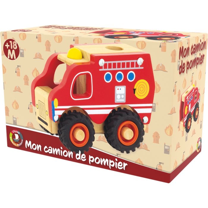 Houten Brandweer Terreinwagen