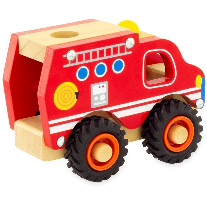 Houten Brandweer Terreinwagen – Tout Terrain Pompier