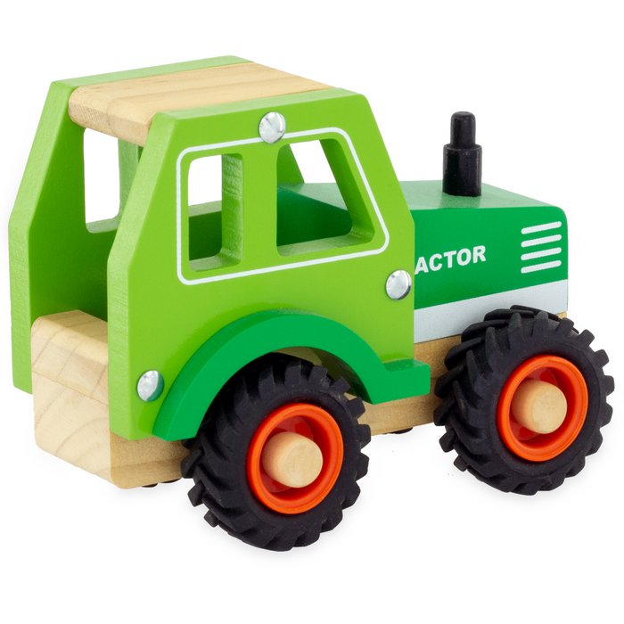 Houten Groene Tractor