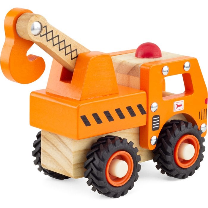 Houten Kraanwagen speelgoed