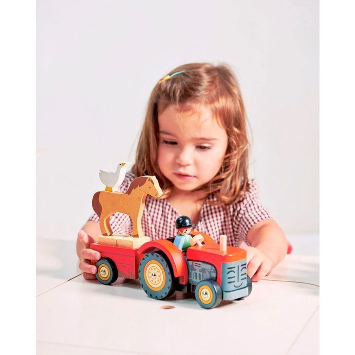 Houten Tractor
