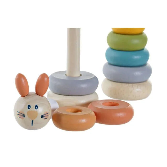Houten Tuimelstapelaar – Konijn
