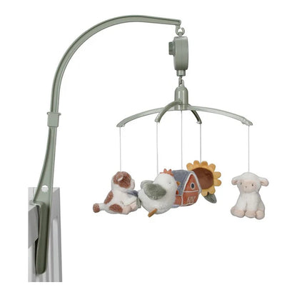 Little Dutch Farm houten muziekmobiel met 5 pluche figuren