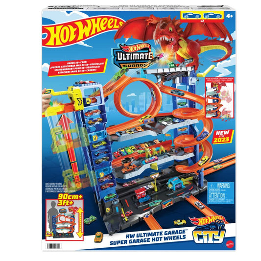 Mattel Hot Wheels City Ultieme Garage Speelset + 2 Auto&#039;S