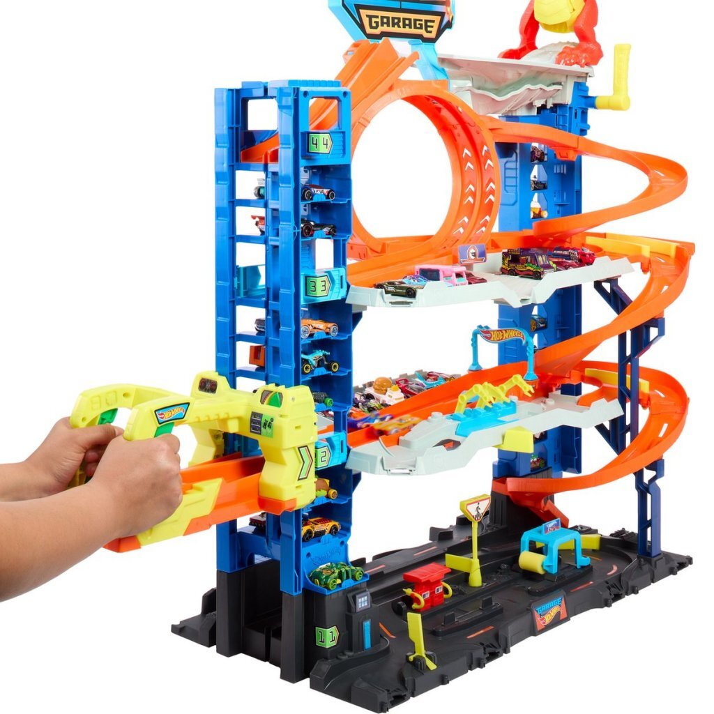 Mattel Hot Wheels City Ultieme Garage Speelset + 2 Auto&#039;S