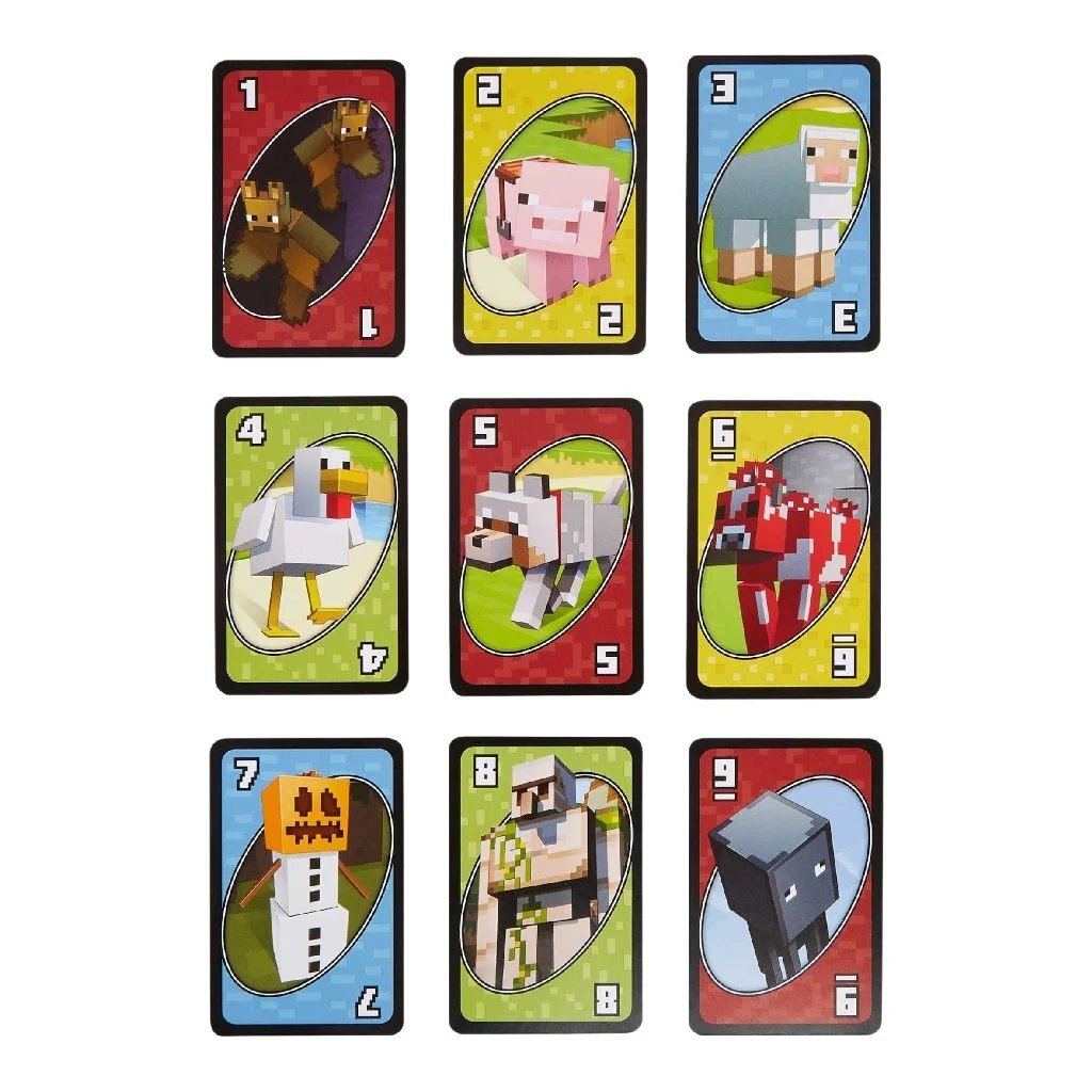 Mattel Uno Minecraft