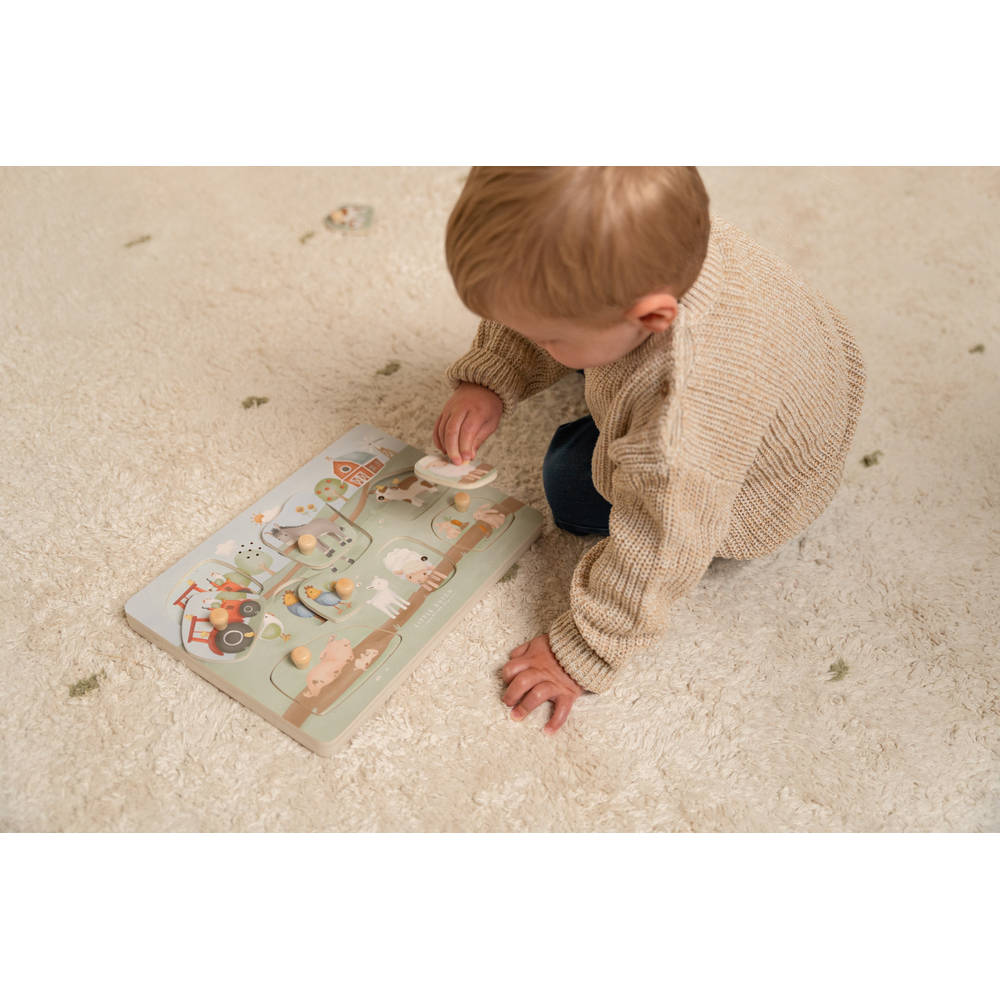 Houten Geluiden Puzzel 7 Stukjes
