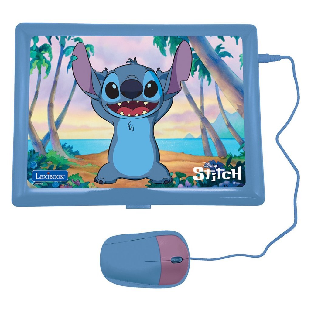 Disney Stitch Laptop Nederlands/Frans Blauw/Paars