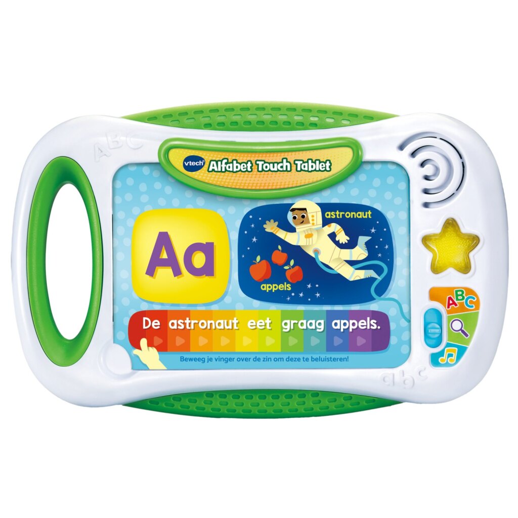 Vtech Kleuter Alfabet Touch Tablet + Licht En Geluid