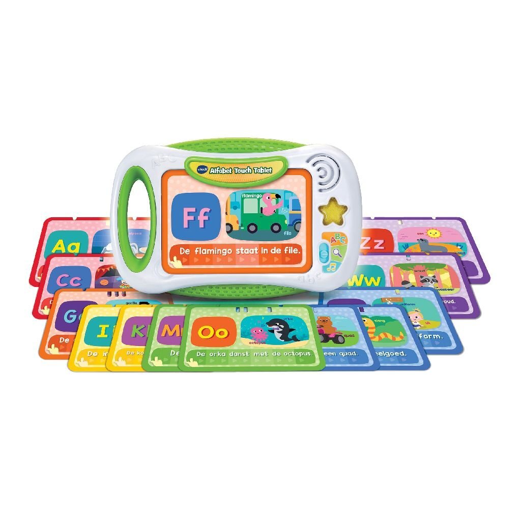 Vtech Kleuter Alfabet Touch Tablet + Licht En Geluid