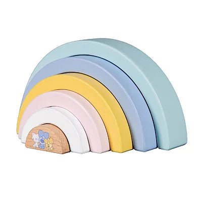 Woezel En Pip Baby Houten Regenboog