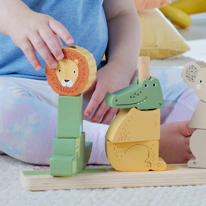 Fisher Price Houten Stapel Dieren c