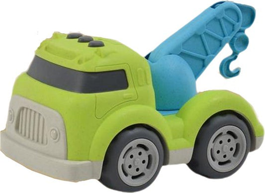 Bioplastic Sleepwagen 18 cm Blauw/Groen