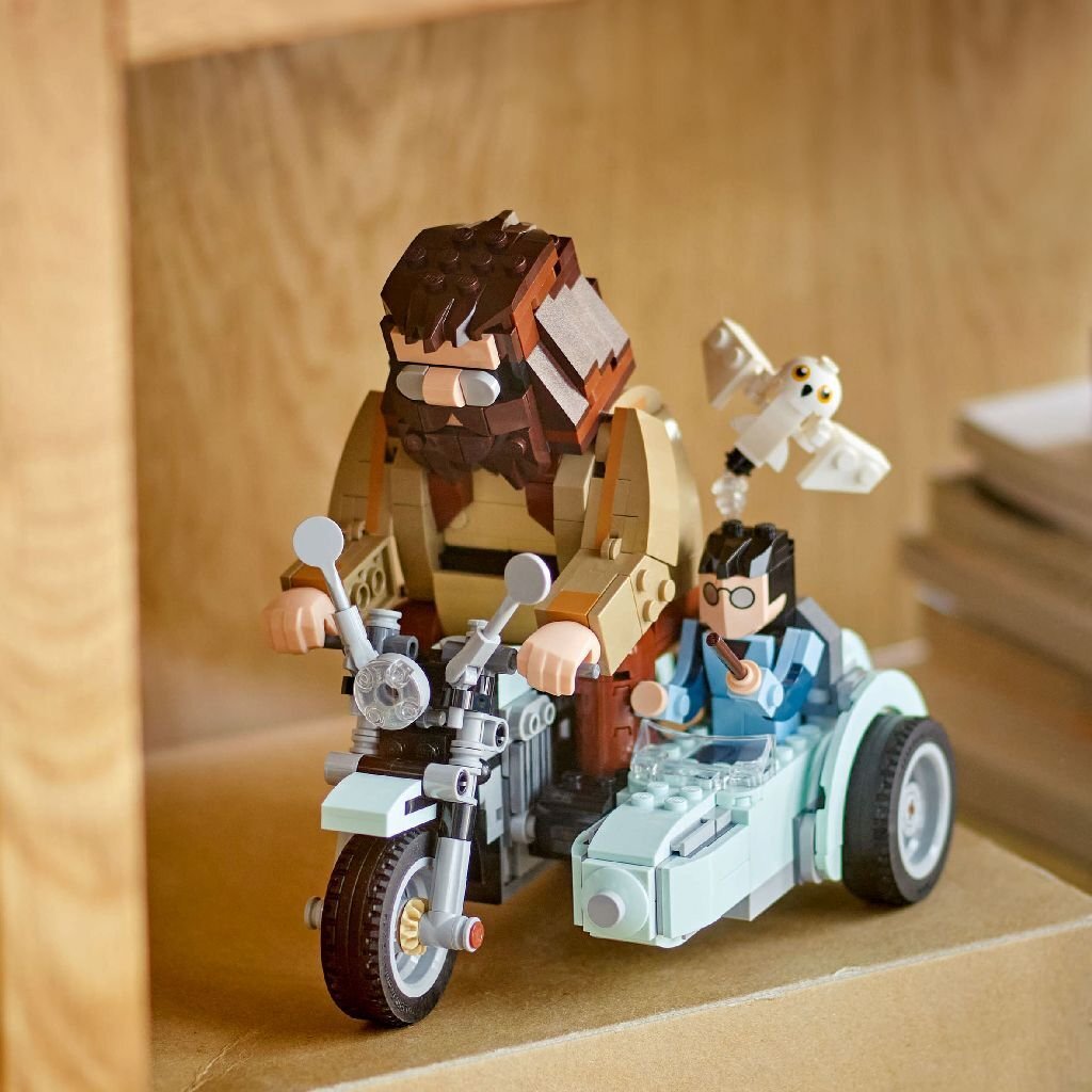 Lego Harry Potter 76443 Hagrid En Harry&#039;S Rit Op De Motor