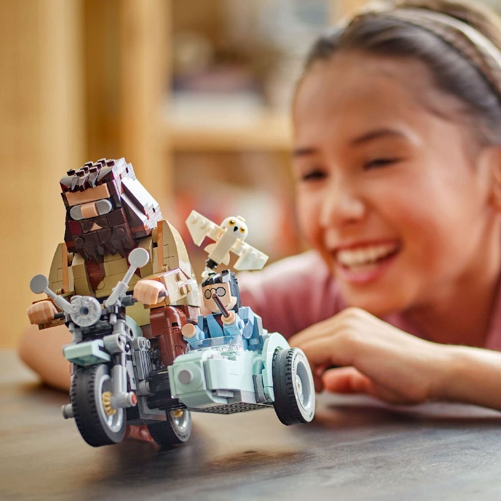 Lego Harry Potter 76443 Hagrid En Harry&#039;S Rit Op De Motor