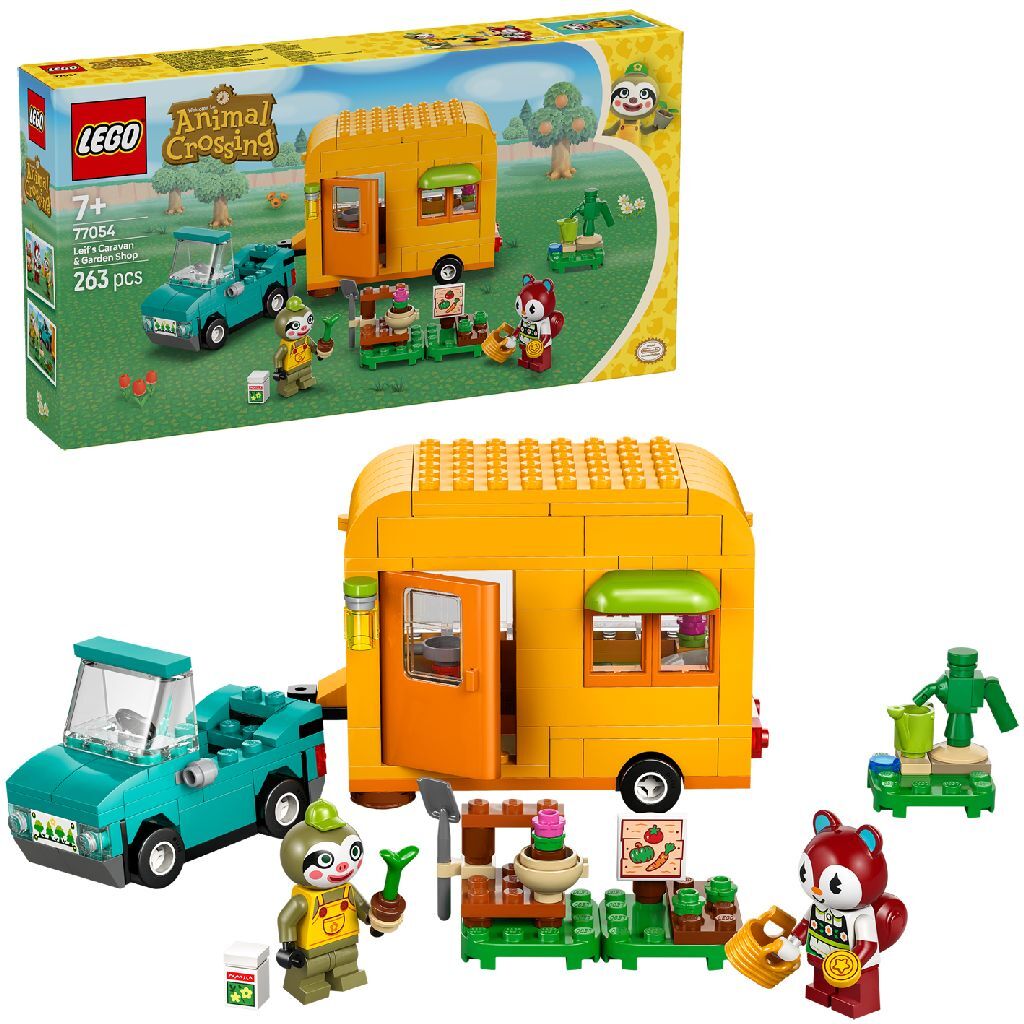 Lego Animal Crossing 77054 Leifs Caravan En Winkel