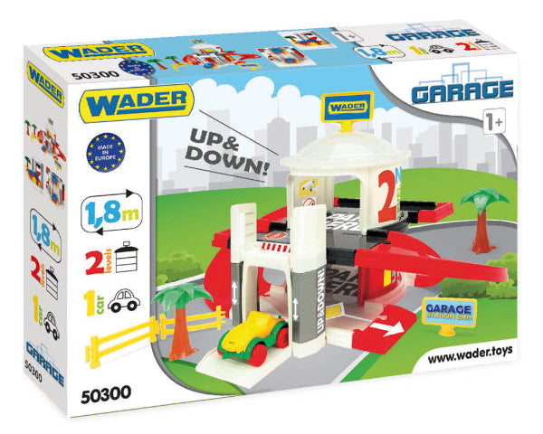De garage van Wader 