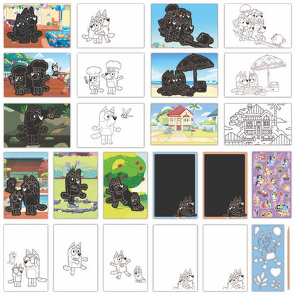 Bluey Totum Bluey Scratchboek