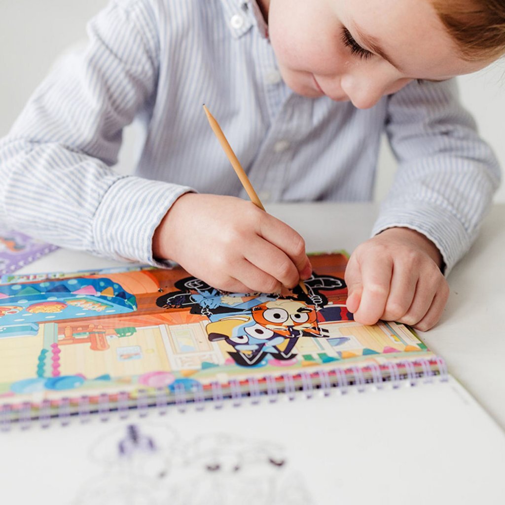 Bluey Totum Bluey Scratchboek