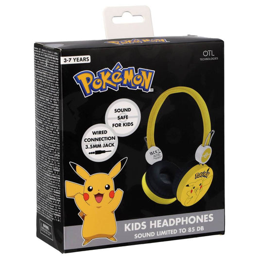 Pokemon Pok&Eacute;Mon Koptelefoon Geel