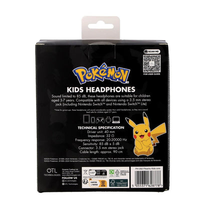 Pokemon Pok&Eacute;Mon Koptelefoon Geel