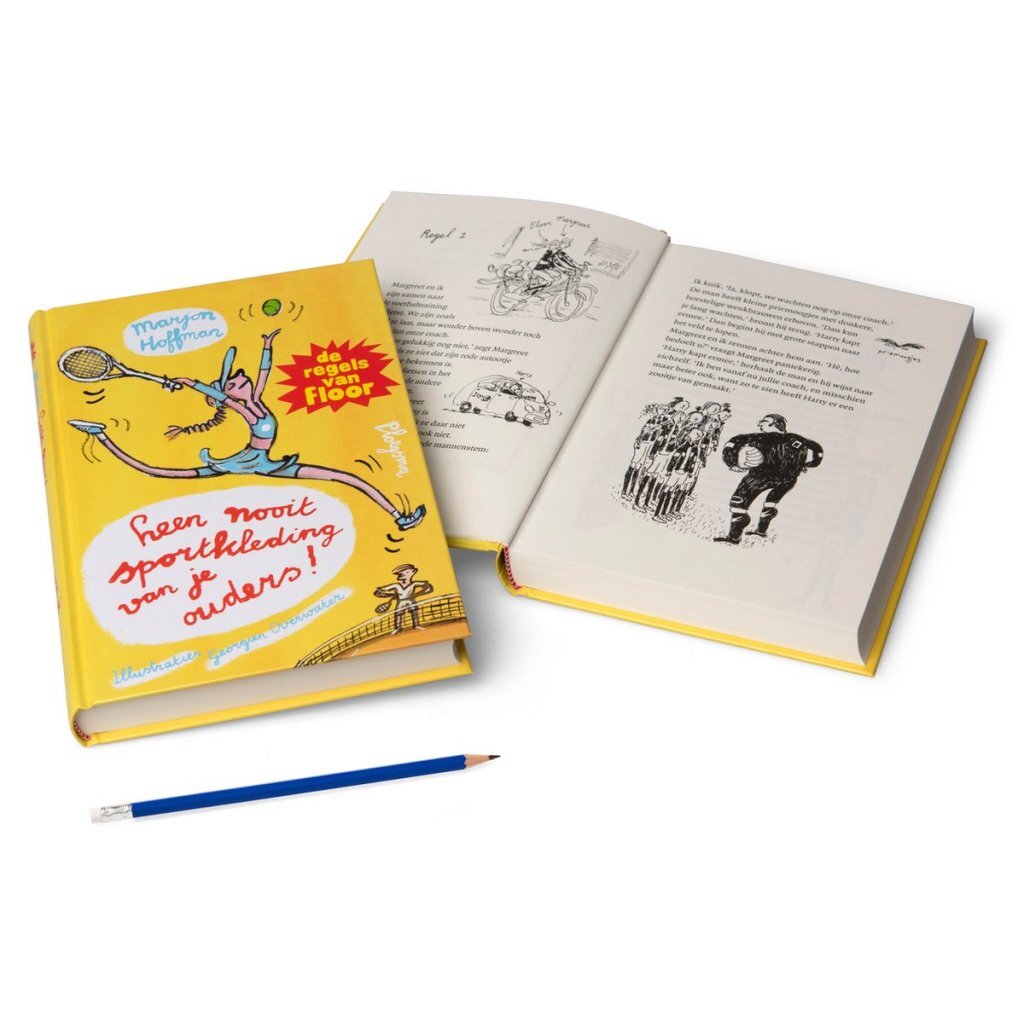 Overige Merken Boek De Regels Van Floor Leen Nooit Sportkleding Van Je Ouders!