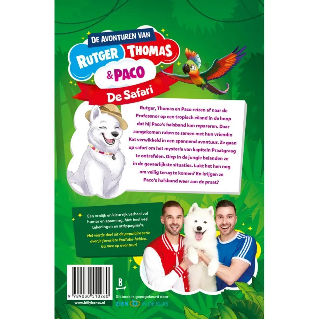 Overige Merken Boek Rutger Thomas En Paco De Safari