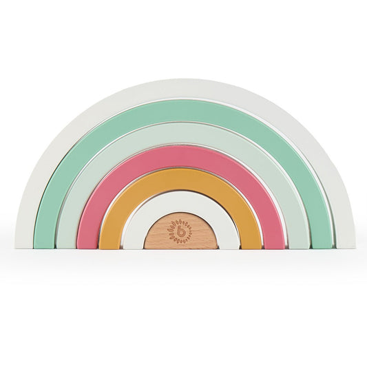 Bieco Houten Regenboog Bij kiddotoys.nl