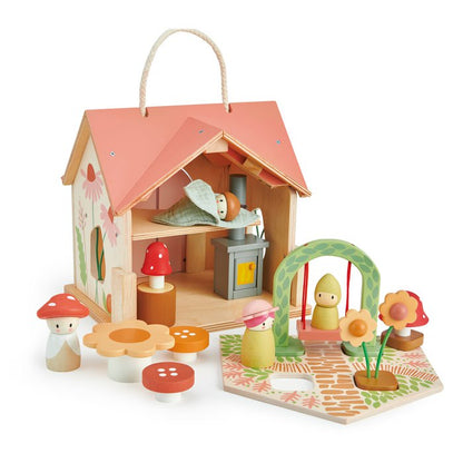  Draagbaar Houten Poppenhuis Tender Leaf Toys