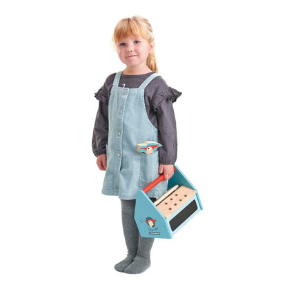 Houten Gereedschapskist Tender Leaf kiddotoys.nl