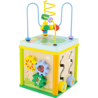 Houten 5-in-1 Multi-activiteitenkubus 
