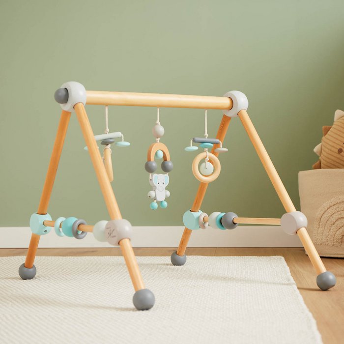 Houten Babygym bij kiddotoys.nl