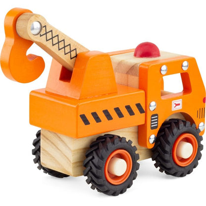 Houten Kraanwagen speelgoed