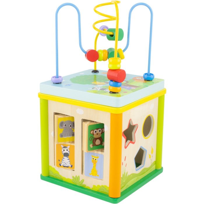 Houten Multi-activiteitenkubus 