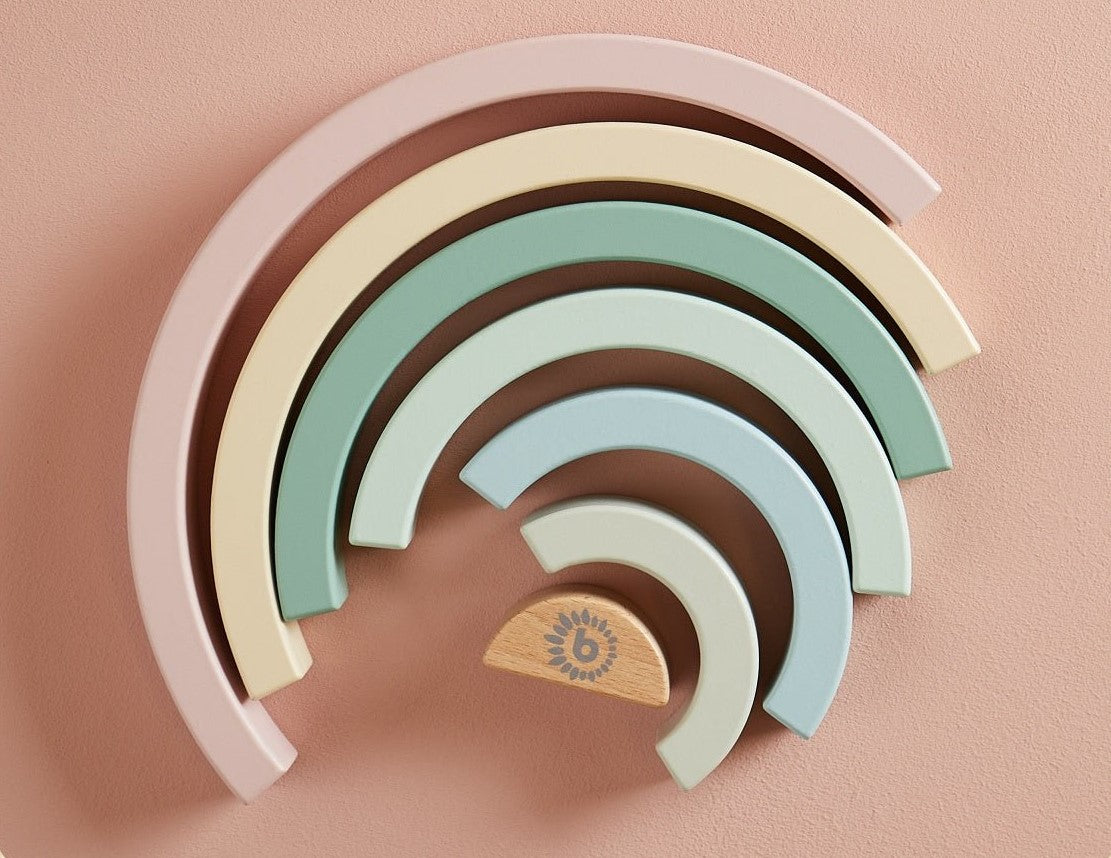 Bieco Houten Regenboog – Rainbow Rose
