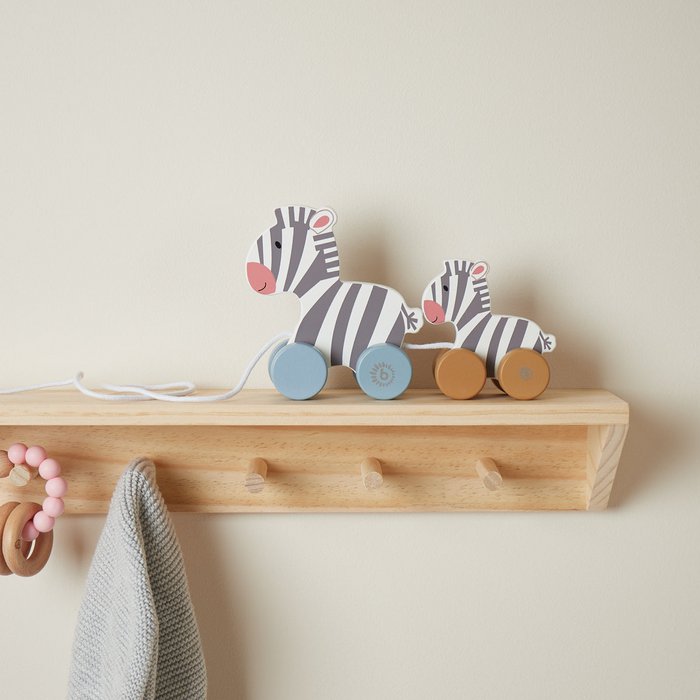 Houten Trekdier – Zebra 