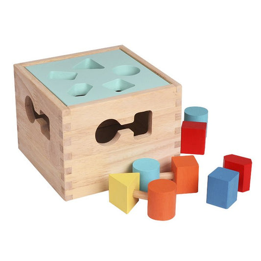 Houten Vormenbox – Educatief Tri-Vorm Speelgoed vanaf 12 maanden