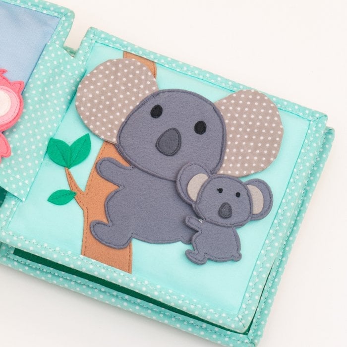 Mini Quiet Book Jolly Jungle 
