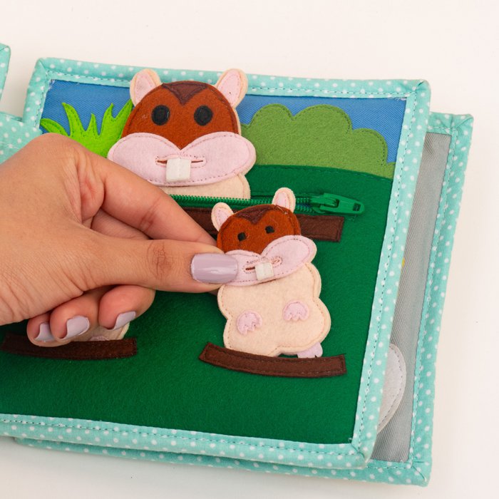 Mini Quiet Book kiddotoys.nl