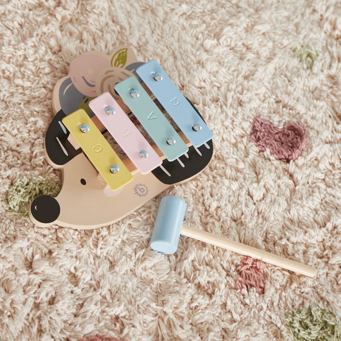 Mini Xylophon Igel – Houten Muziekinstrument 