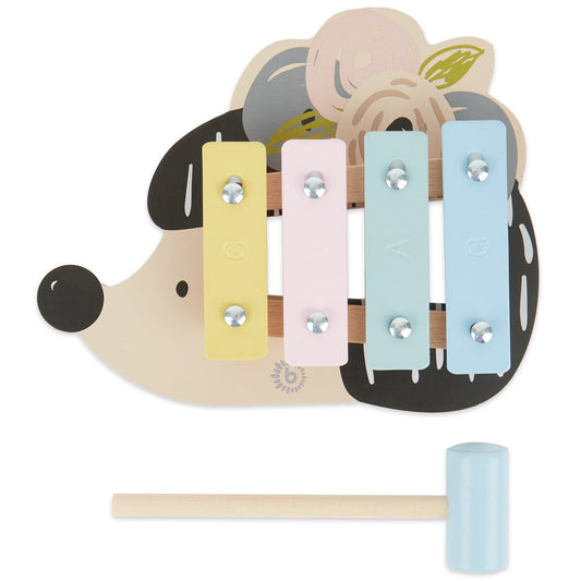 Mini Xylophon Igel – Houten Muziekinstrument met Slagstok | Bieco bij Kiddo Toys nl