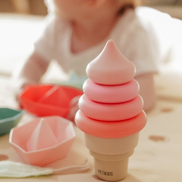 Montessori Cadeauset 3–36 mnd – Houten & Siliconen Speelgoed voor Peuters