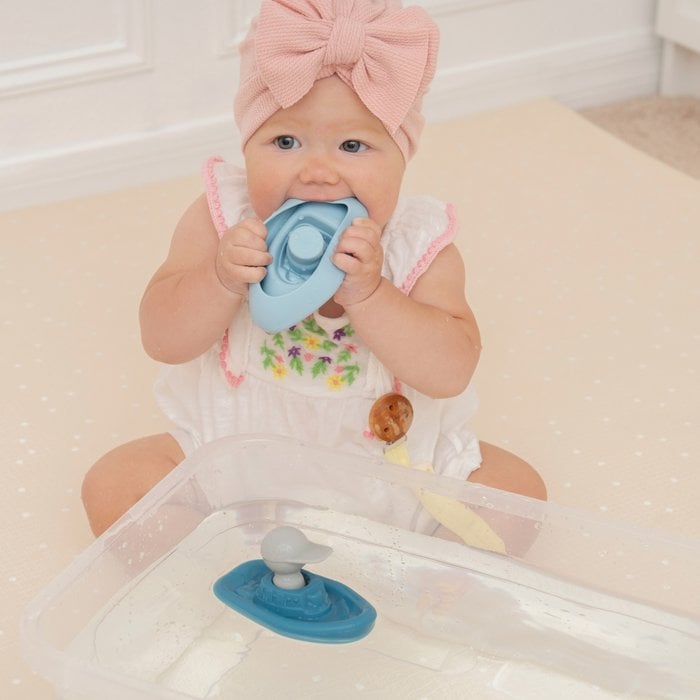 Montessori Cadeauset – Houten & Siliconen Speelgoed voor Baby’s 