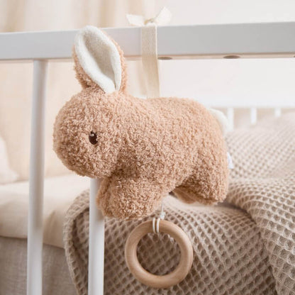 Muziekdoosje “Haas Fine” - Bieco | Knuffel & Wiegmelodie vanaf 0 maanden