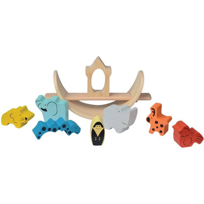 Noah’s Ark 3D Puzzel & Stapelspel – Houten 