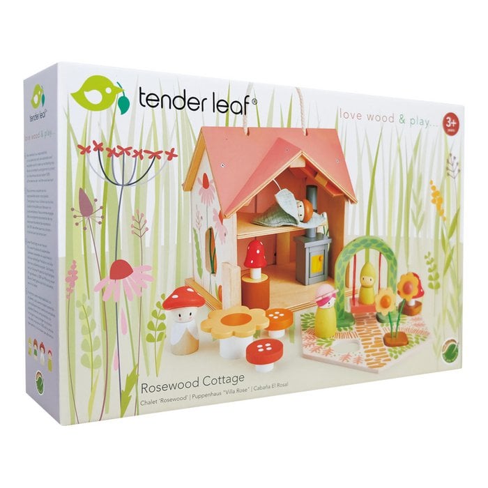 Draagbaar Houten Poppenhuis | Tender Leaf Toys