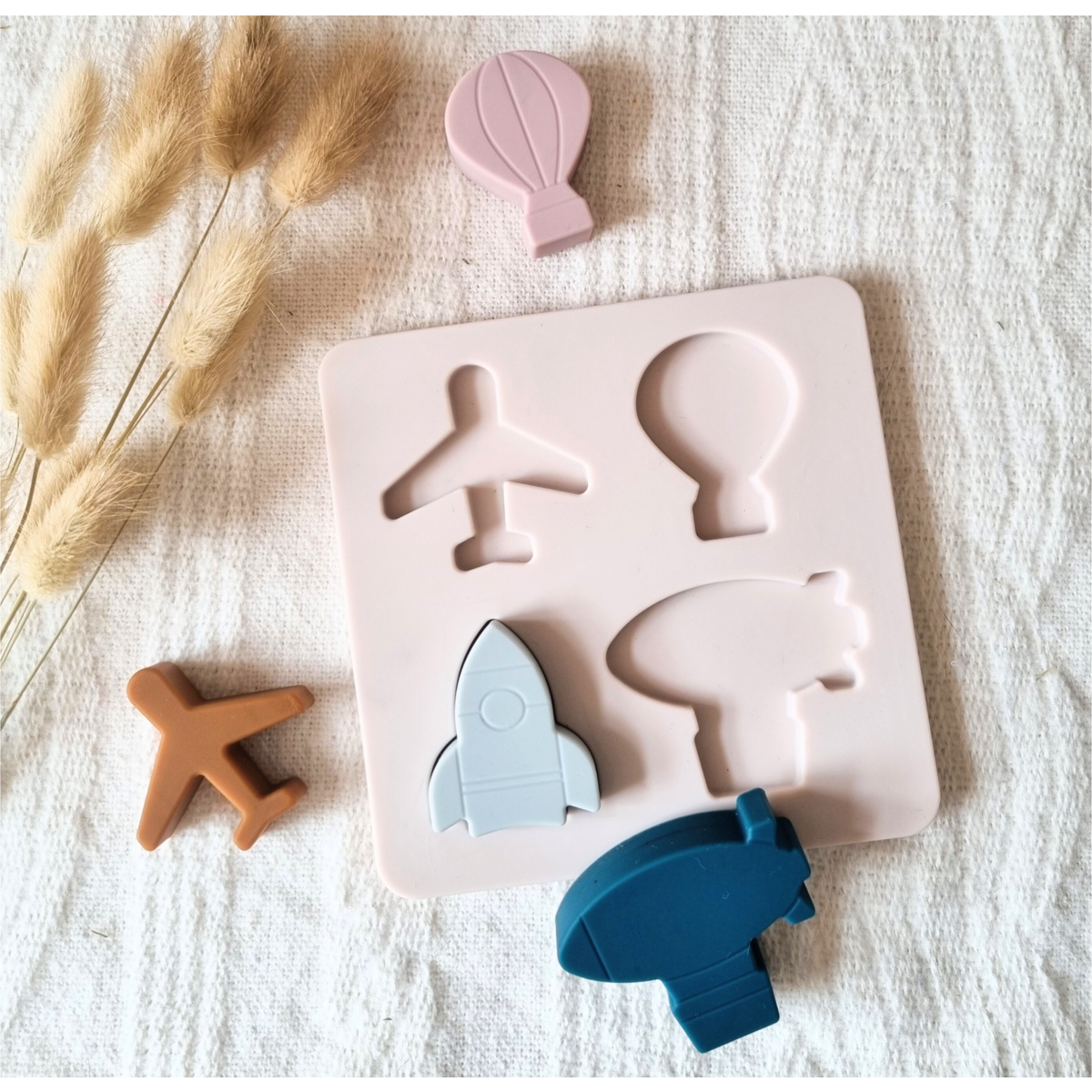 Siliconen Baby Puzzel – Vliegtuig & Creatief Spelen
Success
