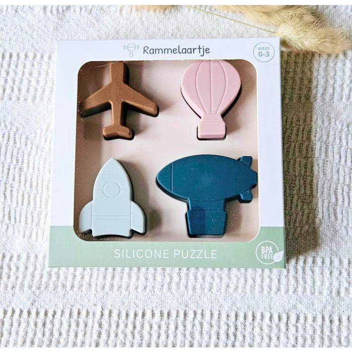 Siliconen Baby Puzzel kiddotoys.nl

